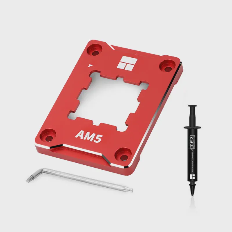 Защитная рамка для процессора Thermalright AMD-ASF AMD AM5, защитная скоба из алюминиевого сплава, с смазкой TF8 1g (art.: 3920bf0537c10)-0