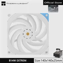 Thermalright TL-B14W EXTREM 14-сантиметровый корпусный вентилятор 4pin pwm с высокопроизводительным охлаждающим вентилятором промышленного класса