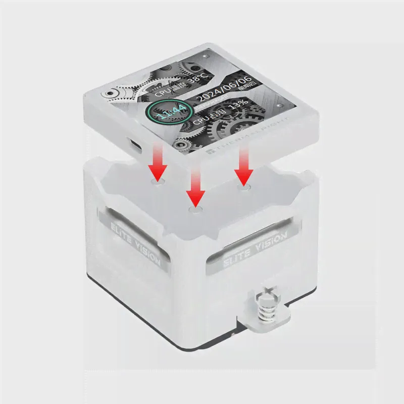 Thermalright ELITE VISION 360 ARGB все-в-одном радиатор для водяного охлаждения, 2,73 дюймаСделай саммагнитный IPS ЖК-экран (art.: 3920c77671956)-2