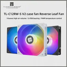 Thermalright TL-C12CW-S C12RB-S, обратный 12 см вентилятор, рабочая упаковка argb, бесшумный вентилятор