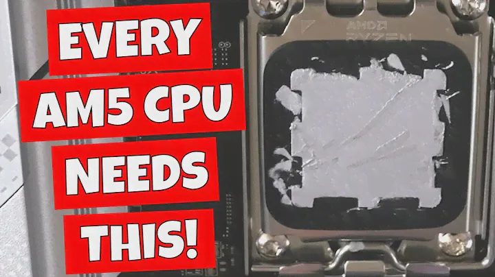 Every AM5 Ryzen System Should Have This AMD CPU Silicone Thermal Paste Guard