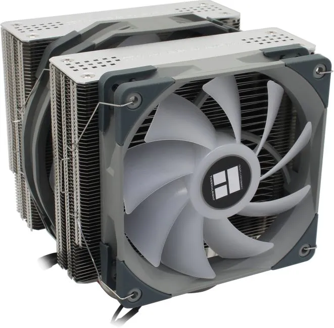 Thermalright <FROST-SPIRIT-140-RGB> Cooler (4пин, 1155/1200/2011/2066/AM4, 25.6дБ,1500об/мин,Cu+тепл.трубки)
