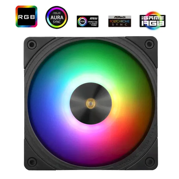 Вентилятор Thermalright TL-B12-S, 120 мм, 1шт, ARGB