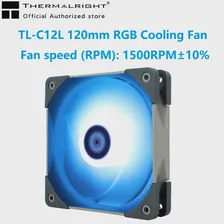Thermalright TL-C12L 120 мм Вентилятор охлаждения процессора 12V 4PIN RGB, Вентилятор корпуса компьютера, Бесшумный вентилятор PWM