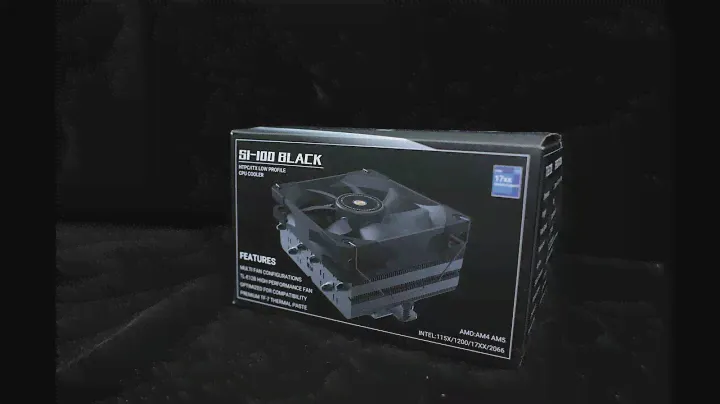這100mm高的下吹要裝在哪？ Thermalright SI-100 BLACK測試