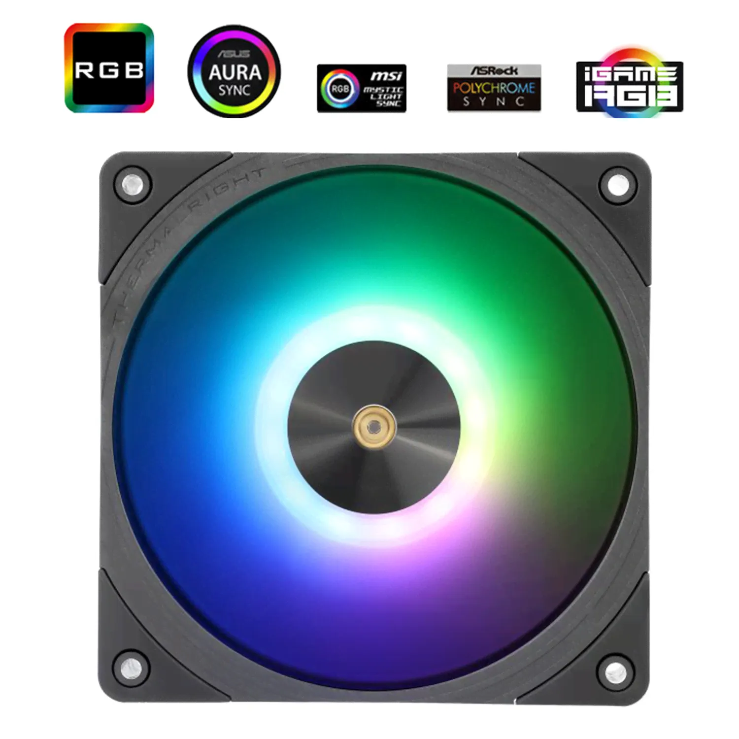Вентилятор Thermalright TL-B12R-S, 120 мм, 1шт, ARGB
