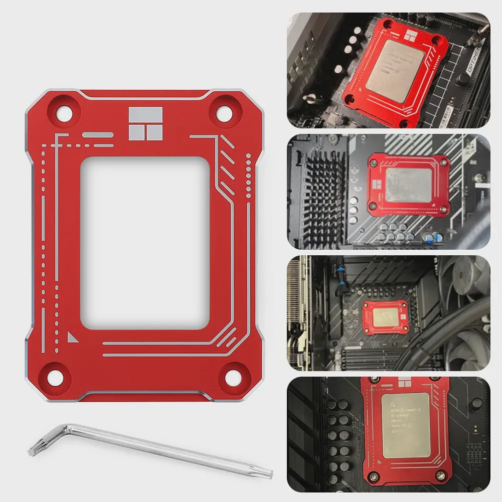 Thermalright LGA1700-BCF Intel 12th CPU Корректор изгиба, Защита рамы, крепление для исправления пряжки процессора со смазкой TF7