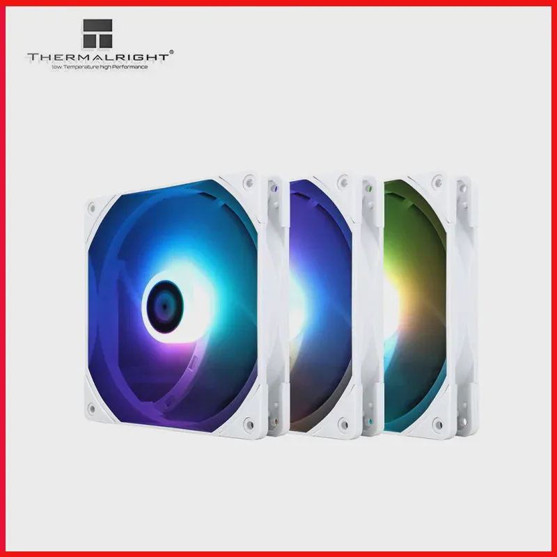 Thermalright TL-C14W-S X3 14 см Шасси Symphony Малошумный вентилятор Подшипник S-FDB Поддерживает ARGB До 17 режимов Работы Вентилятора Трехлетняя гарантия