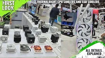 Thermalright AIO liquid CPU Coolers, Air Cooler And M.2 SSD Coolers Launched At Computex 2024