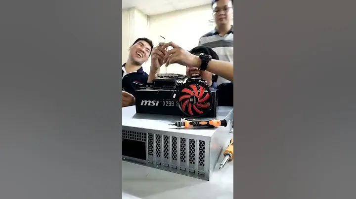 Time Lapse Rackmount Server Component Installation i9-9980XE X299 SLI PLUS AXP-100RH EN-2809 Part-3
