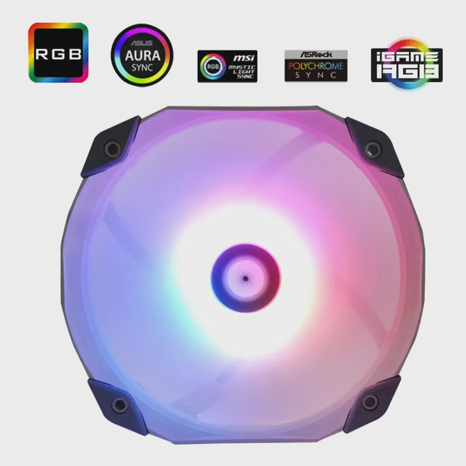 🛍 Thermalright TL-C14 TL-D14 TL-C14X 140 мм RGB компьютер чехол тихий ШИМ Вентилятор компьютера Процессор охлаждающими вентиляторами-2