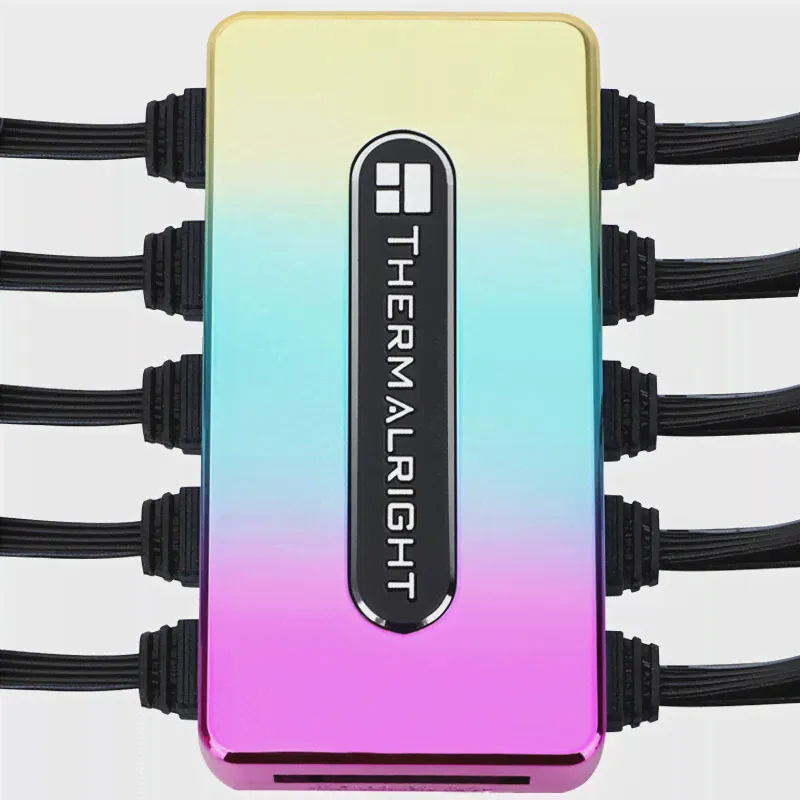 Thermalright 1To10 FAN-RGB HUB-контроллер ARGBRGB HUB Controller RE V.A 5V ARGB Lighting Hub 10-Port Controller Fan Lighting Hub (art.: 3920bcec55d88)-0