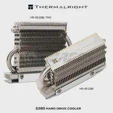 Thermalright 2280 Охладитель жесткого диска M.2 Радиатор радиатора HR-09 2280 PRO Vest Теплопроводность 14,8 Вт/МК