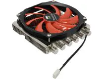 Thermalright AXP-100RH Cooler (4пин, 775/1155/1366/2011, 22-30дБ, 900-2500 об/мин, Cu+Al+тепл.тр)-0