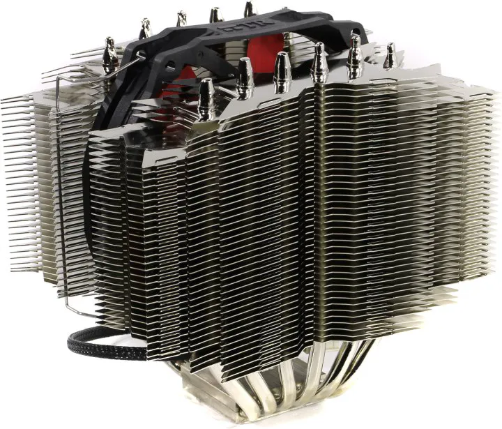 Thermalright Silver Arrow ITX-R Rev.A(4пин, 775/1155/1366/2011/AM3/FM1, 19-23дБ, 600-1500 об/мин,Cu+Al+тепл.труб)