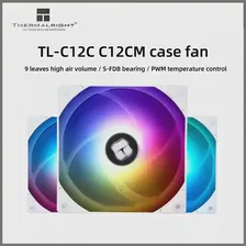 Корпусной вентилятор Thermalright C12C TL-C12CW-S белый 12 см бесшумный ARGB для контроля температуры настольного компьютера