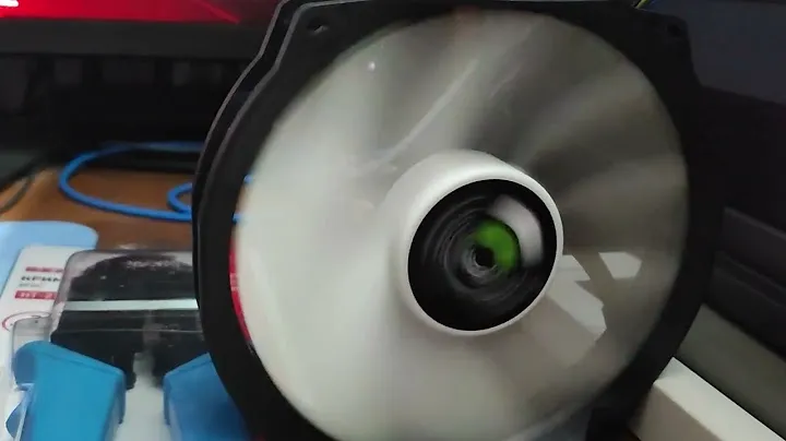 Видео с работающим вентилятором Thermalright TY 127 на максимальной скорости вращения крыльчатки 131