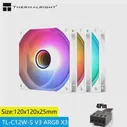 Thermalright TL-C12W-S V3 корпус coolb12cm 1500 обмин66.17cfm неограниченный зеркальный компьютер вентилятор (art.: 3920c33c1664f)