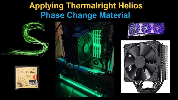 Applying thermalright Helios Phase change Material
