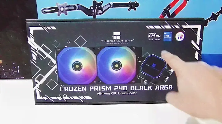 Unboxing y Detalles Thermalright Frozen Prism 240 Black ARGB