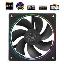 Thermalright TL-S12R Black Reverse A-RGB 120mm PWM Fan OEM