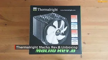 Thermalright Macho Rev.B Unboxing