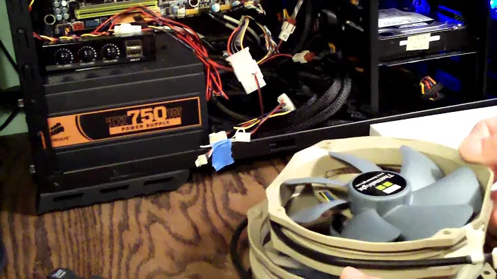 Thermalright TY-140 Fans Test Start