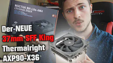 Der NEUE 37mm SFF King 🔥 Thermalright AXP90-X36 vs. Noctua NH-L9 AM4 Low Profile Mini ITX CPU Kühler