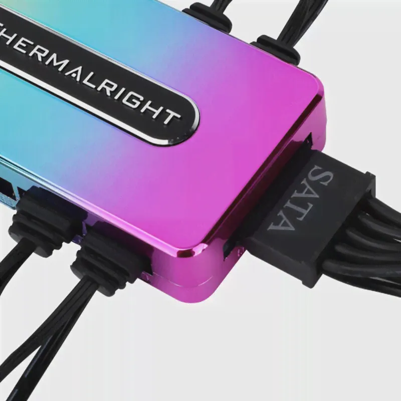 Thermalright 1To10 FAN-RGB HUB-контроллер ARGBRGB HUB Controller RE V.A 5V ARGB Lighting Hub 10-Port Controller Fan Lighting Hub (art.: 3920bcec55d88)-3